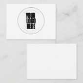 Uw Logo Hier Visitekaartje (Voorkant / Achterkant)