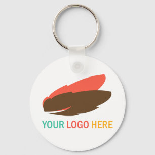 Uw logo hier voor zakelijke promotie sleutelhanger