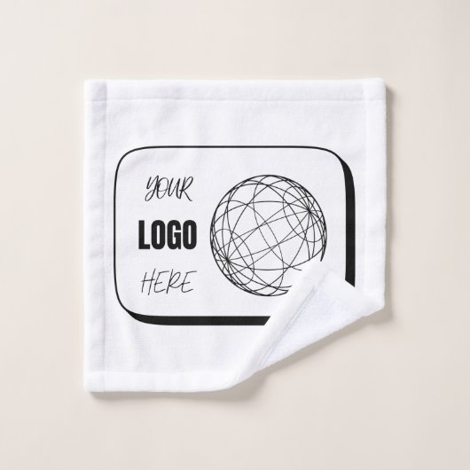 Uw Logo Hier Washandje (Wasdoekje)