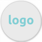 Uw Logo hier zakelijke marketing Stickers (Voorkant)