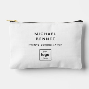 Uw Logo hier zwart-wit professional Etui