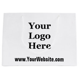 Uw Logo Hier Zwart-wit Sjabloon Groot Cadeauzakje