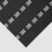 Uw Logo | horizontaal betegeld streeppatroon Tissuepapier (Detail)