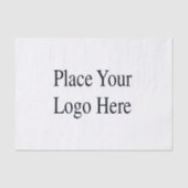 Uw Logo in dit weefselpapier Tissuepapier (Voorkant)