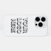 Uw Logo iPhone 16 Pro Hoesjes Hoesje (Achterkant horizontaal)