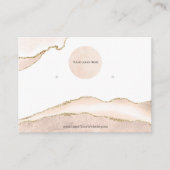 Uw Logo is zwart en goudgroot Visitekaartje (Voorkant)