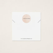 Uw Logo Ketting Display Kaart (Voorkant)