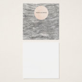 Uw Logo Ketting Display Kaart Faded Timer (Voorkant /achterkant)