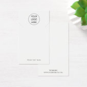 Uw Logo Ketting Display Kaart toevoegen (Bureau)