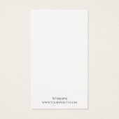 Uw Logo Ketting Display Kaart toevoegen (Achterkant)