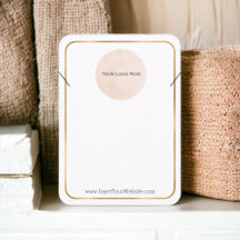 Uw Logo Ketting Gold Groot verticaal