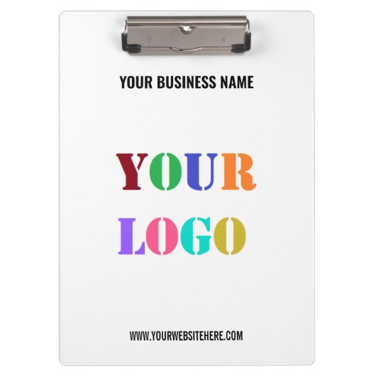 Uw Logo Klembordnaam Website - Promotie Klembord (Voorkant)