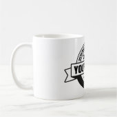 Uw logo koffiemok (Links)