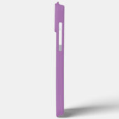 Uw Logo/Kunst/Foto, Witte Script Naam, Lavendel Case-Mate iPhone Case (Achterkant / Links)