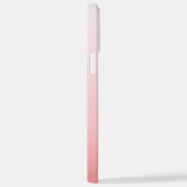 Uw Logo/kunst/foto, zwarte naam, verloopstempel iPhone Hoesje (Rechterkant)