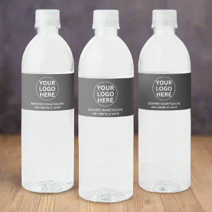Uw Logo l Professioneel Promotioneel Swag Evenemen Waterfles Etiket