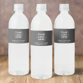 Uw logo l Zakelijke promotie-evenementen Waterfles Etiket
