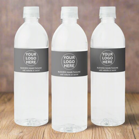 Uw Logo l Zakelijke Promotionele Swag Evenementen  Waterfles Etiket