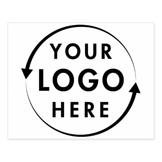 Uw Logo Large Custom Rubber Stamp Rubberstempel (Afrduk)