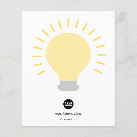 Uw Logo lichtlamp (Voorkant)