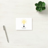 Uw Logo lichtlamp Post-it® Notes (Kantoor)