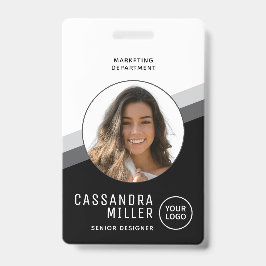 Uw Logo-medewerker Foto Bedrijf-ID Badge