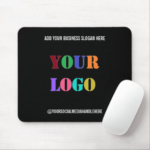 Uw Logo Merk Promotionele Muismat Voorbeeld