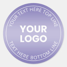 Uw Logo met / bewerkbaar elke kleurverloop