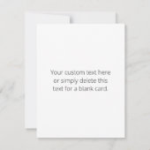 Uw Logo met bewerkbare dank u & bedrijfsnaam Bedankkaart (Achterkant)