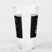 Uw logo met bewerkbare QR-code en tekst Glas (Links)