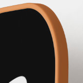 Uw logo met bewerkbare QR-code en tekst Pickleball Paddle (Links Detail)