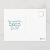 Uw Logo met bewerkbare QR-code en verloopombre Briefkaart (Achterkant)