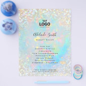 uw logo met een geïnspireerd ontwerp flyer (Enkel)