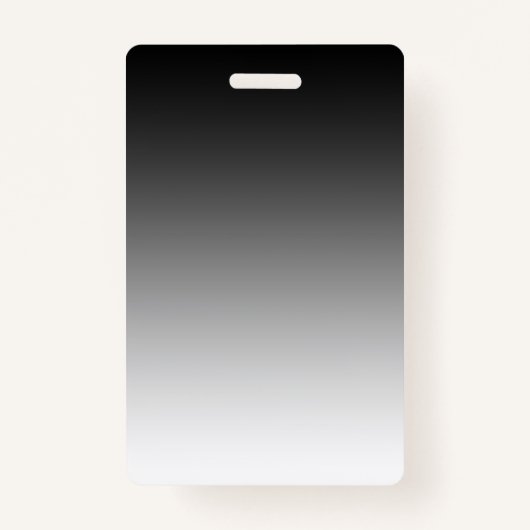 Uw Logo & modern bewerkbaar kleurverloop Badge (Achterkant)