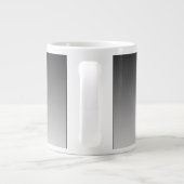 Uw Logo & modern bewerkbaar kleurverloop Grote Koffiekop (Achterkant)