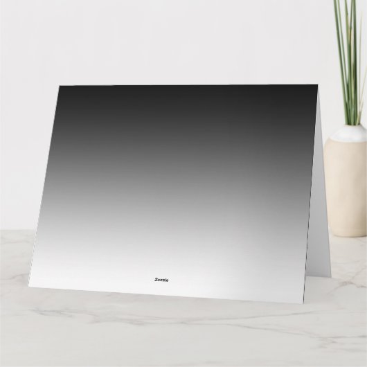 Uw Logo & modern bewerkbaar kleurverloop Kaart (Achterkant)