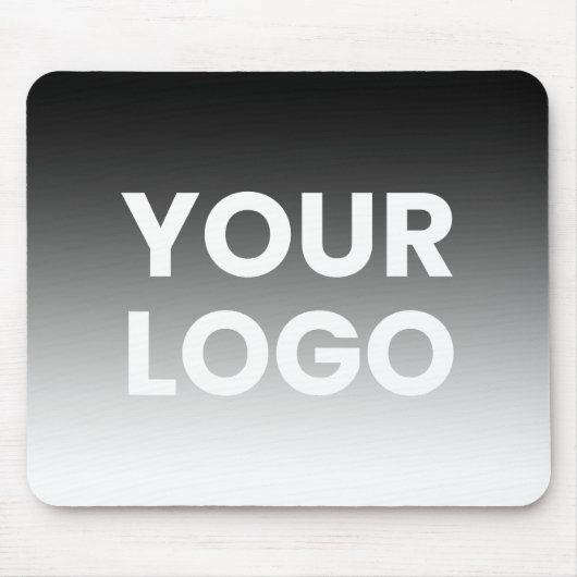 Uw Logo & modern bewerkbaar kleurverloop Muismat (Voorkant)