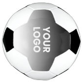 Uw Logo & modern bewerkbaar kleurverloop Voetbal (Gedraaid)