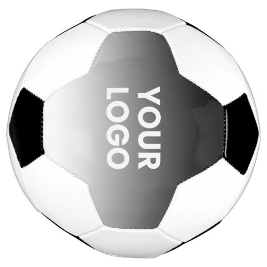 Uw Logo & modern bewerkbaar kleurverloop Voetbal (Gedraaid)
