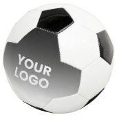 Uw Logo & modern bewerkbaar kleurverloop Voetbal (Drie kwart)