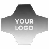 Uw Logo & modern bewerkbaar kleurverloop Voetbal (Enkel)