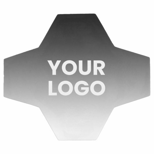 Uw Logo & modern bewerkbaar kleurverloop Voetbal (Enkel)