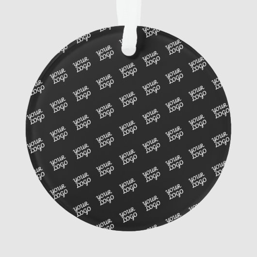 Uw Logo | Modern Herhalend Patroon Ornament (achterkant)