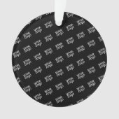 Uw Logo | Modern Herhalend Patroon Ornament (voorkant)