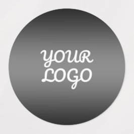 Uw Logo & Modern Sober Ombre | Waterdicht Labels