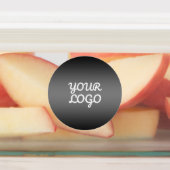 Uw Logo & Modern Sober Ombre | Waterdicht Labels (Aangebracht)