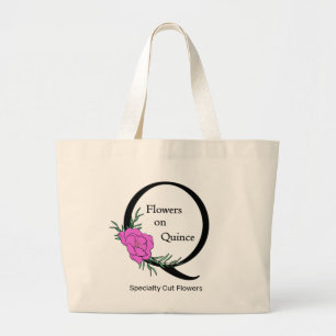 Uw Logo moderne aangepaste ventilatorBoerderij Can Grote Tote Bag