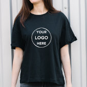 Uw Logo Moderne Bedrijfspersoneel T-shirt