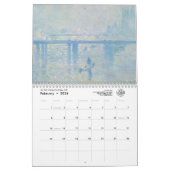 Uw Logo Monet Art Business Gift-promotie 2023 Kalender (Feb 2026)