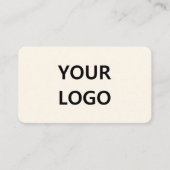 Uw Logo, Naam, Titel, Telefoon, E-mail, Adres, Web Visitekaartje (Voorkant)